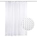 Docamor Shower Curtain Liner, Waterproof Shower Curtain 72x78in 0.2 MM 100 Percent EVA Bath Curtain 3D Cat's Eye, More Safe, Shower Liner with 12 Curtain Hooks