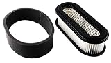 Podoy GX345 Air Filter Pre Filter Combo for John Deere LX279 F725 F710 Front Kawasaki 11013-2205 11013-2114 11013-2115 11029-2001 11029-2017 Lawn Mower