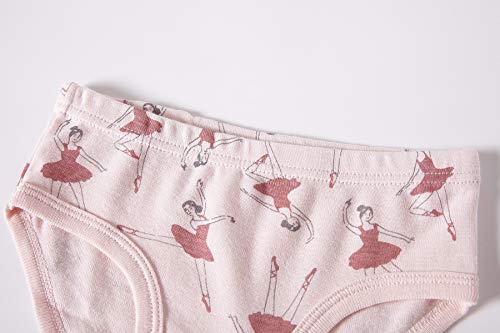 Kids Series Toddler Soft Cotton Panties Little Girls' Assorted Underwear (Pack of 6) Size 3T 4T - Thumbnail 3