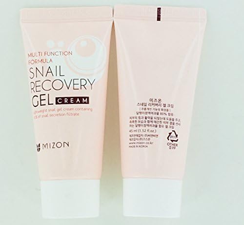 All New Multi Function Formula [Mizon] Snail Recovery Gel Cream 45ml (Snail Secretion Filtrate 80%) 2 Counts by LadyAda