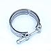 Stainless Steel V Band Clamp & Male/Female Flange Assembly Set 3.0 Inch(I.D.)