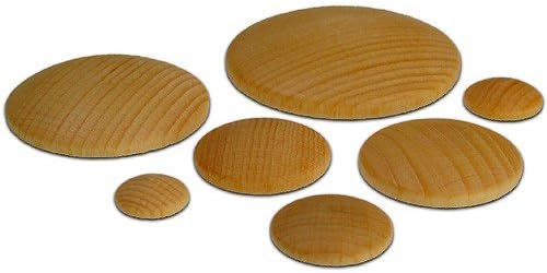 245 Holzplatinen Gewolbt Rund O 12mm Basteln Holzarbeiten Mit Kindern Amazon De Garten