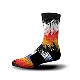 HoopSwagg Scribbles Custom Nike Elite Socks Medium