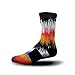 HoopSwagg Scribbles Custom Nike Elite Socks Medium