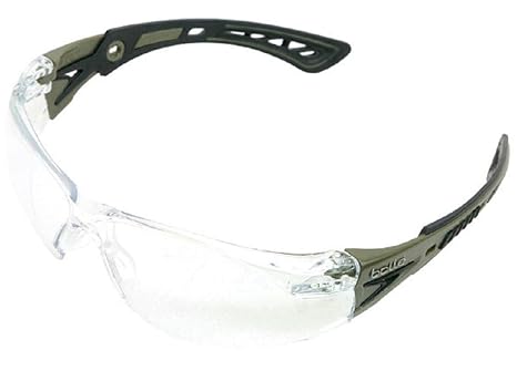 Amazon Bolle Safetyボレーセーフティ jp H Ha 1 Rush Plus ラッシュ プラス クリアレンズ ガスケット ストラップ ソフトケースセット 保護めがね プラチナコーティング 保護メガネ 産業 研究開発用品 通販