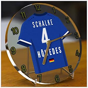 Schalke 04 - PERSONALISED Acrylic Desk Clock