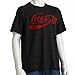 ENJOY COCA-COLA BLACK HEATHER COLOR LICENSED T-SHIRT