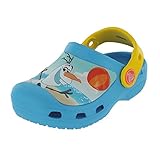 crocs CC Olaf Clog (Toddler/Little Kid), Electric Blue, 1 M US Little Kid