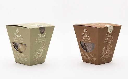 2 Flavours Shortbread: 100% Arabic Coffee and Green Tea Matcha from Japan - 2 pacs x 150 gr