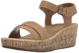 Rockport Women's Weekend Lanea Fringe Quarter Strap Platform Sandal