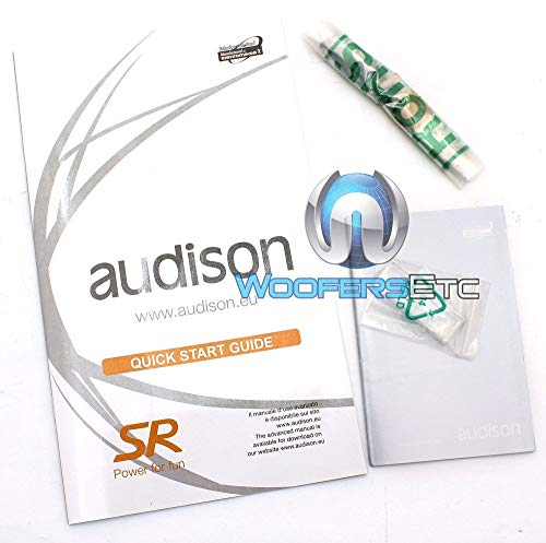 SR 1D - Audison Monoblock 640W RMS Power Amplifier with Crossover (Certified Refurbished)