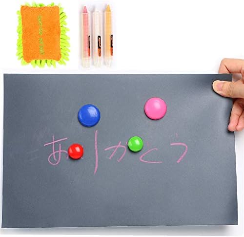 Rain Queen ホワイトボードシート マグネットシート 黒板 ブラックボード 会議室 ミーティング 磁石がくっつく 貼って剥がせるホワイトボード シート メニューボードなどに 掲示板 市場 ウォールステッカー 壁に貼れて オフィスメモ 落書き