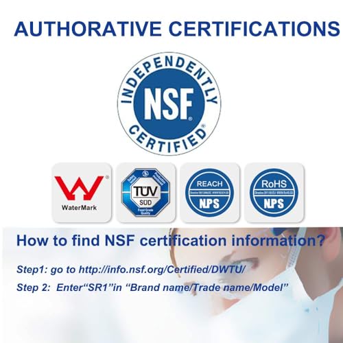 Refrigerator Water Filter Compatible with Everydrop® Filter 1, EDR1RXD1, W10295370A, WHR1RXD1, P8RFWB2L, W10295370, EDR1RXD1B, P4RFWB, Kenmore® 46-9081, 46-9930, 3Pack