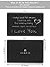 MANA'O Metal Wallet Card LOVE Note For HIM 