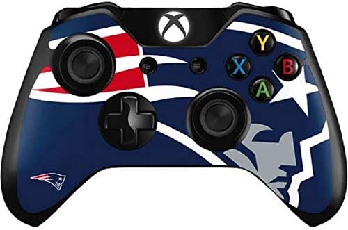 Amazon Com Skinit Decal Gaming Skin Compatible With Xbox One Controller Officially Licensed Nfl New England Patriots Large Logo Design Sports Outdoors