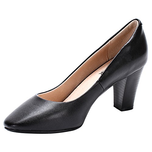 Eunicer Women's Dress Pump (9 B(M)US, Black)