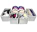 Sorbus Storage Box, White (Set of 6)