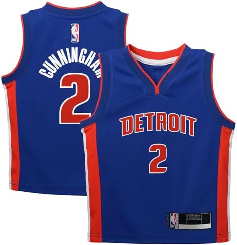 Amazon.com: Outerstuff Grant Hill Detroit Pistons Gray #33 Youth 8