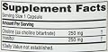 Twinlab Choline and Inositol 500mg Capsules, 120 Count