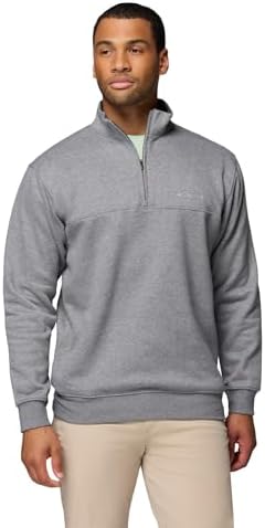 Columbia Men Pine Ridge Half Zip Fleece Pullover Sweatshirt (M