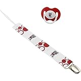 Baby Fanatic Pacifier with Clip, Alabama University
