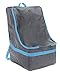 Zohzo Car Seat Travel Bag — Adjustable, Padded Backpack for Car Seats — Car Seat Travel Tote (Gray with Black Trim)
