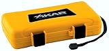 205YLXi 5 Cigar Travel Humidor Case Lifetime Warranty Yellow