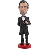Royal Bobbles Abraham Lincoln Collectible Bobblehead Statue