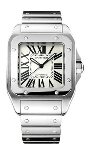 Cartier Santos 100 Metal Band Online 