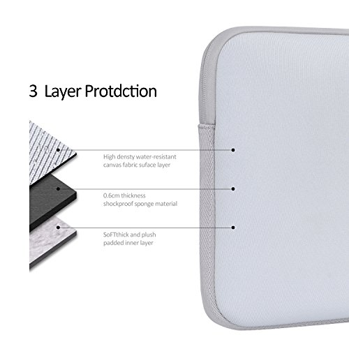 image for Hseok 13-13.3 Inch Laptop Sleeve Case, Water-resistant Sleeve with Sma