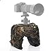 Movo Photo THB03 Camouflage Camera Lens Bean Bag with Head Mounting Plate - Deep Woods (Junior)