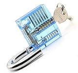 Green Transparent Practice Padlock