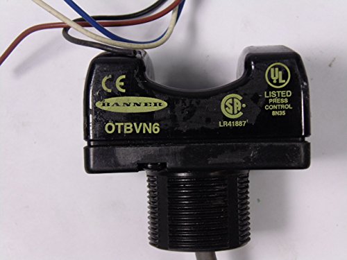 Banner Engineering Otbvn6 Photoelectric Sensor Optical Touch Npn