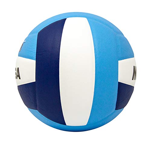 Mikasa Micro cell Volleyball, Blue/Navy/White - Thumbnail 2
