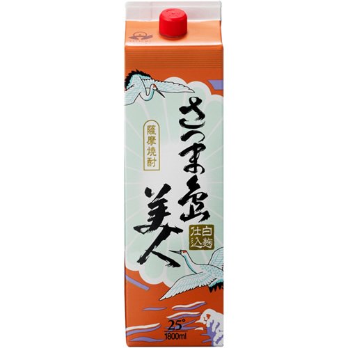 さつま島美人 25度 紙パック 1800ml商品画像