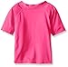 Kanu Surf Girls' Karlie UPF 50+ Sun Protective Rashguard Swim Shirt, Candy Pink, Small (8)