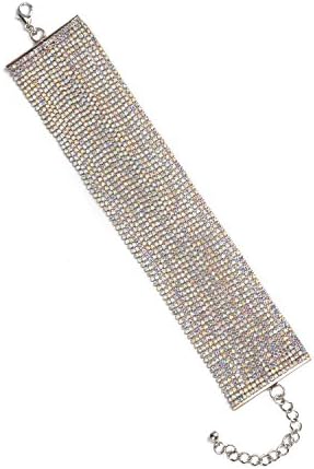 Women Bracelet Gifts for Womens Teens Girl Lady Mother Day Party Wedding Beach Jewelry-HLB11 Crystal