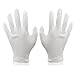 WINOMO 8 Pairs Nylon Gloves Work Glove White