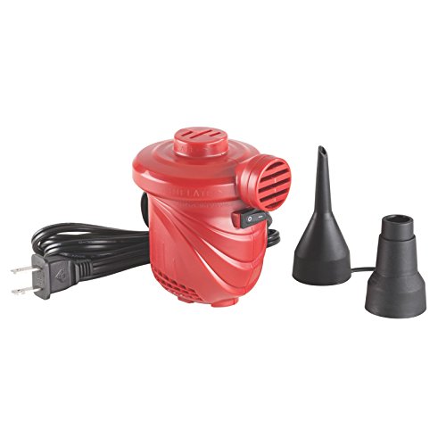 Coleman Support Rest Queen Plus Air Bed with Pump Camp Stuffs