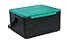 Flip-Box Mini ICELESS Insulation Box Green - Fits 12 Cans, Collapsible, Lightweight, Portable – Great for a Lunch Box, Parties, Picnics, Camping, Beach, Tailgating, Fishing, Hunting, Boating and More!