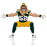 NFL Green Bay Packers Clay Matthews Ornament 2015 Hallmark