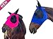 Horse Fly Mask, Fly Mask with Ears Tgw Riding Extra Comfort Grip Soft Mesh Horse Fly Mask with Ears (L, Pink)