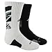 adidas Youth Team Crew Socks (2-Pair), Camouflage Print:White/Black/Light Onix/Onix Black/Medium Lead/Light Onix, 3Y-9
