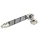 XEARS- PIPE Mini Grinder kit zinc Alloy Jamaican Style, This is a Very Good Gift (Black)
