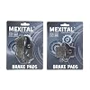 MEXITAL motorfiets remblokken voor MXB185-346 voor + achter.