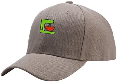 Kitchen Mixer Gray Peaked Hat Embroidered Logo Adjustable Fish Cap