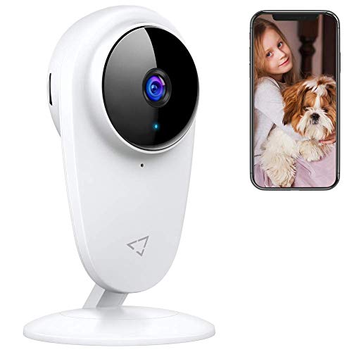 Victure Baby Monitor Pet WiFi Camera 2.4G Indoor Camera with Night Vision Motion Detection Two Way Audio for Baby/Pet/Nanny Monitor