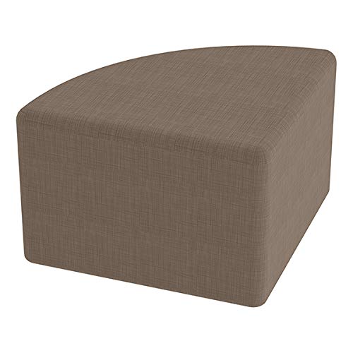 Learniture Structured Pie 12" H Stool -Flexible Modular Collaborative Soft Seat…
