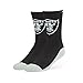OTS NFL Oakland Raiders Men's Anthem Sport Sock, Team Color, Large