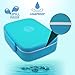BentoRyte Bento Box with Accessories and Free eBook | Lunch Bento Boxes for Adults and Kids | Food Prep Containers for Your Toddler | Insulated Meal 5 Compartment Lunchbox with a Sauce Container
